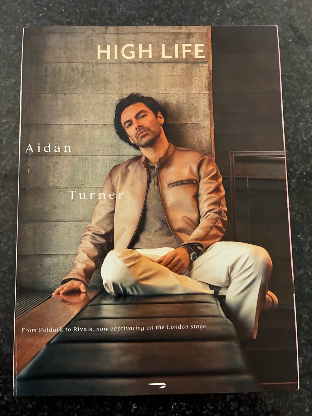 BRITISH AIRWAYS - Inflight Magazine - High Life May 2026 Aidan Turner Poldark
